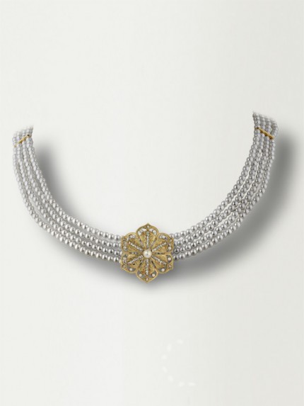 Collar de fallera BARRACA Oro