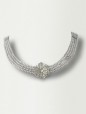 Collar de fallera BARRACA plata