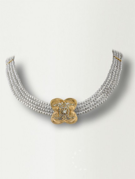 Collar de fallera GRÀCIA Oro