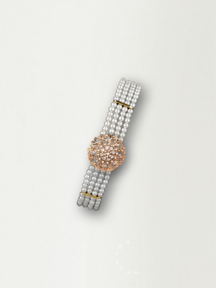 Pulsera de fallera RACIMO 1 oro rosa